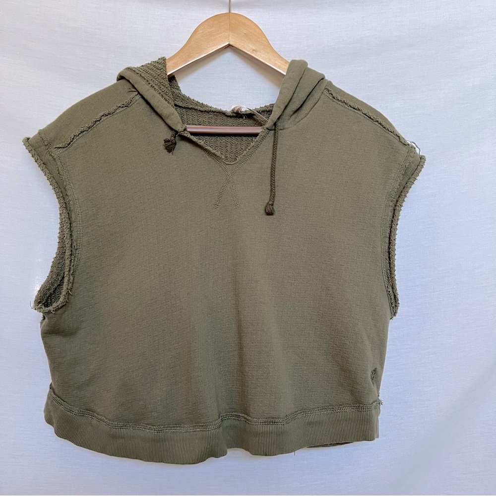 FP Movement by Free People Olive Green Muscle Tee